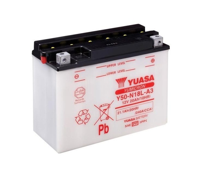 BATTERY YUASA Y50-N18L-A/A3 21AH photo 1 - milautoparts-fr.ukrlive.com