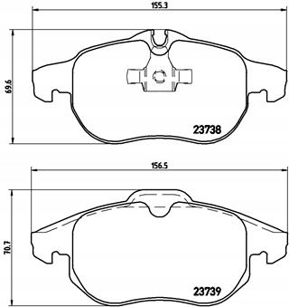 DISQUES SABOTS DE FREIN BREMBO AVANT - OPEL VECTRA C 285MM photo 3 - milautoparts-fr.ukrlive.com