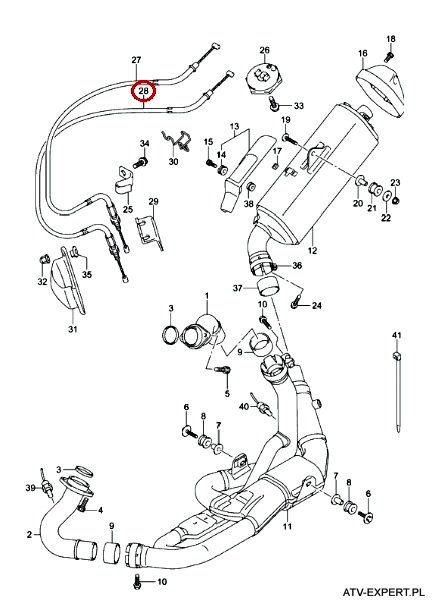 CABLE CABLE VALVE OUTLET SUZUKI DL 1000 A photo 2 - milautoparts-fr.ukrlive.com