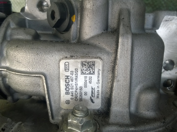 JEEP CHEROKEE PUMP HIGH PRESSURE FUEL PUMP 2.2 MULTIJET 2016R photo 2 - milautoparts-fr.ukrlive.com