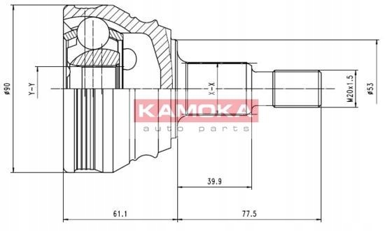 AXLE SWIVEL EXTERIOR FOR VW NEW BEETLE 1.9 TDI 2.0 photo 2 - milautoparts-fr.ukrlive.com