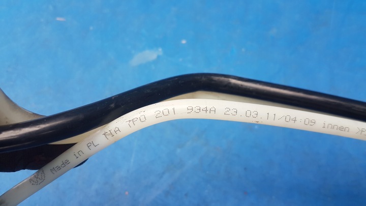CONDUITES DE DÉRIVATION TUYAU DE DÉRIVATION CARBURANTS TUYAU PORSCHE CAYENNE AVEC 7P5 958