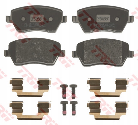 TRW PADS BRAKE FRONT RENAULT CAPTUR 13- CLIO photo 1 - milautoparts-fr.ukrlive.com