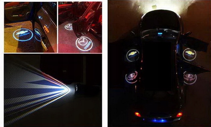 FEUX LED POWITALNE LOGO FORD FOCUS PUISSANCE 2X7W