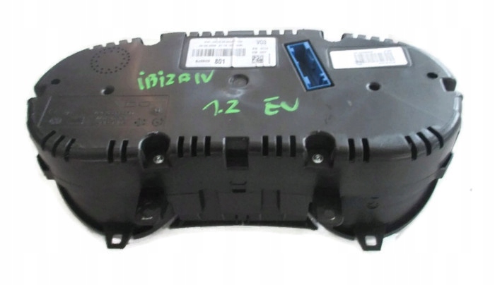 IBIZA IV 6J DASHBOARD METER 6J0920801 1,2 12V 08- photo 2 - milautoparts-fr.ukrlive.com