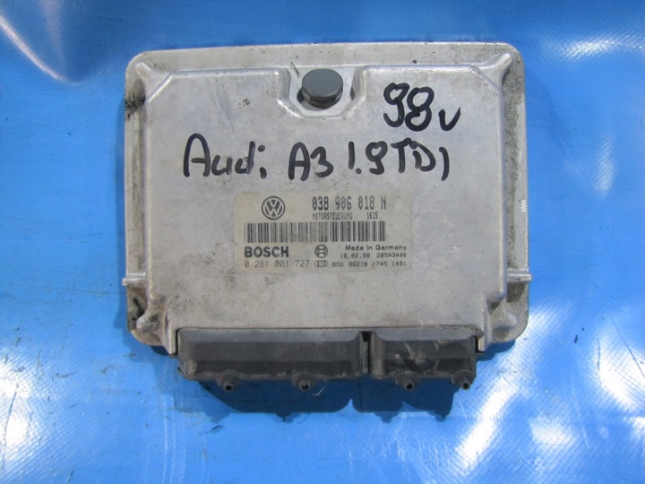 ORDINATEUR BLOC DE CONTRÔLE DE MOTEUR VW PASSAT B5 AUDI 1.9 photo 1 - milautoparts-fr.ukrlive.com