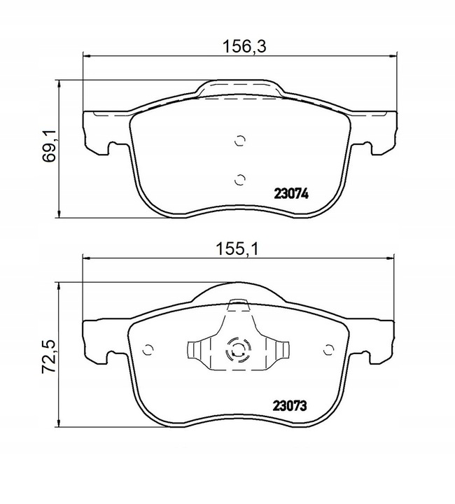 DISQUES MIKODA 2425 SABOTS DE FREIN VOLVO S80 I 98- AVANT photo 3 - milautoparts-fr.ukrlive.com