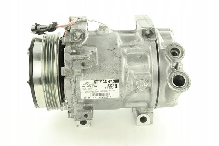 COMPRESSOR AIR CONDITIONER FIAT DUCATO 06- 504384357 photo 1 - milautoparts-fr.ukrlive.com