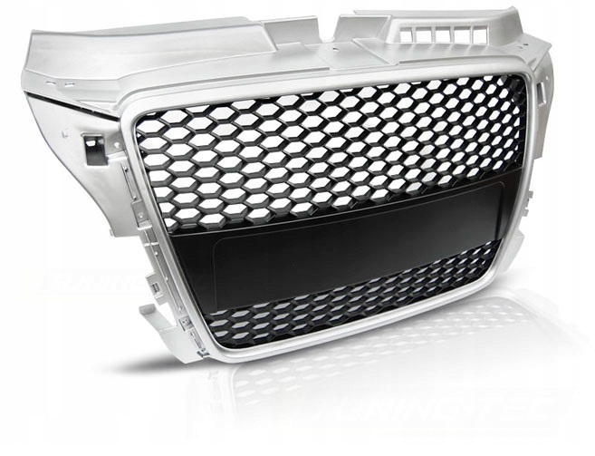 RADIATOR GRILLE GRILLE AUDI A3 8P 08-12 RS-TYPE SILVER BLACK photo 1 - milautoparts-fr.ukrlive.com