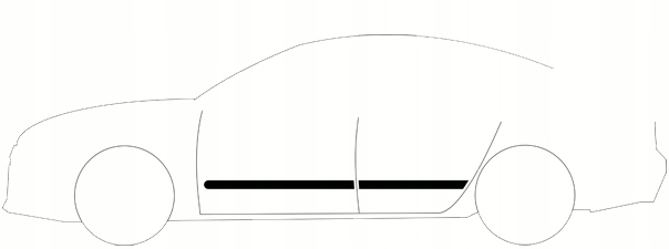 AUDI A6 V (C8) FROM 2018R AUTOMOTIVE MOULDINGS BOCZNE, CAPS DOOR photo 6 - milautoparts-fr.ukrlive.com