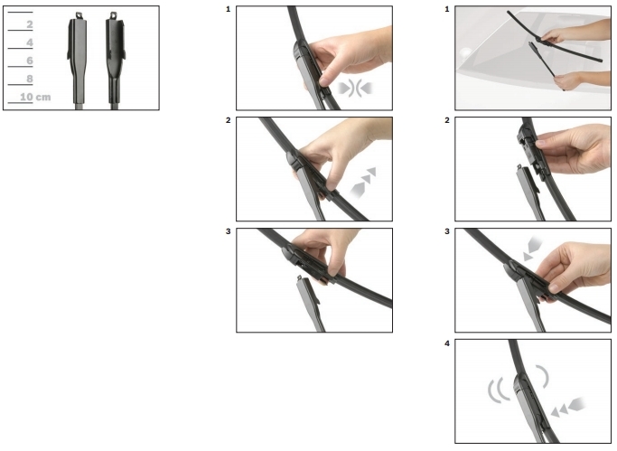 BALAI D'ESSUIE-GLACE BOSCH AEROTWIN BMW 6 E63 E64 5 E60 E61 photo 2 - milautoparts-fr.ukrlive.com