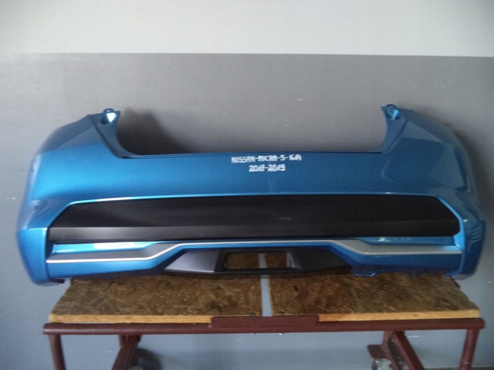 NISSAN MICRA K14 2017-2019 BUMPER REAR REAR photo 1 - milautoparts-fr.ukrlive.com