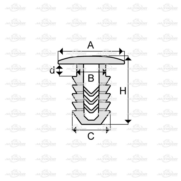 OPEL MERIVA A 2003-2006 BOUTONS ETANCHÉITÉ PORTIÈRE 10 photo 10 - milautoparts-fr.ukrlive.com