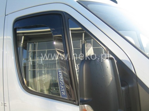 SIDE-WINDOW DEFLECTORS WINDOW SIDE OPEL VIVARO I 2001-2014 ELKI photo 2 - milautoparts-fr.ukrlive.com