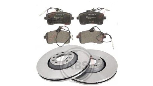 DISQUES + SABOTS DE FREIN TRW AVANT PEUGEOT 407 607 283MM photo 2 - milautoparts-fr.ukrlive.com