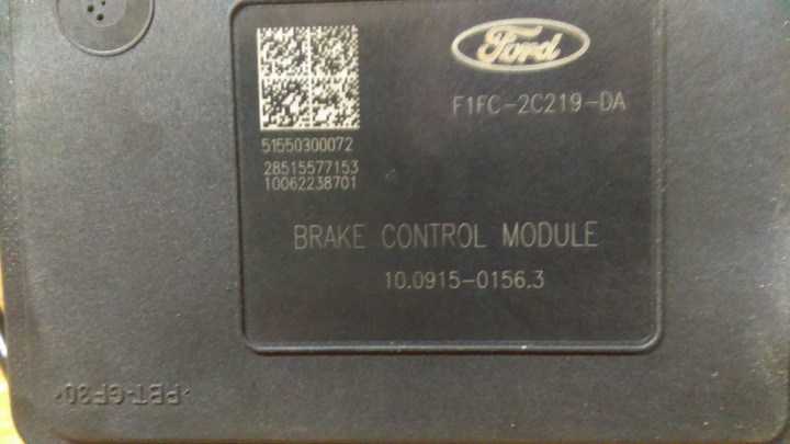 CONTROL UNIT ABS FORD FOKUS MK3 15 YEAR F1FC-2C219-DA photo 2 - milautoparts-fr.ukrlive.com