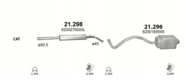 POLMOSTROW 21.296 ALUMINIUM SILENCER END photo 4 - milautoparts-fr.ukrlive.com