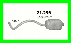 POLMOSTROW 21.296 ALUMINIUM SILENCER END photo 2 - milautoparts-fr.ukrlive.com