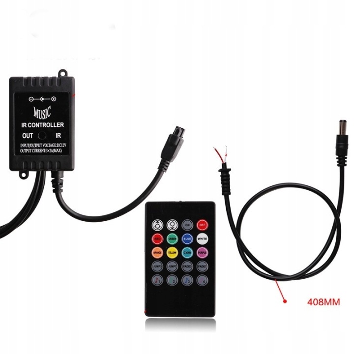 ÉCLAIRAGE CHÂSSIS RÉTROÉCLAIRAGE SOUS VOITURE LED RGB NEON 2X60 2X90