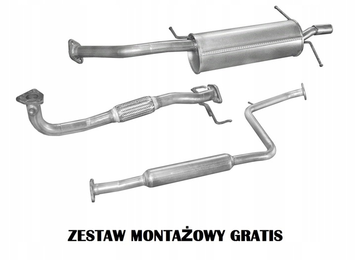 FORD PROBE 2 2.0 SILENCERS SET SYSTEM photo 1 - milautoparts-fr.ukrlive.com