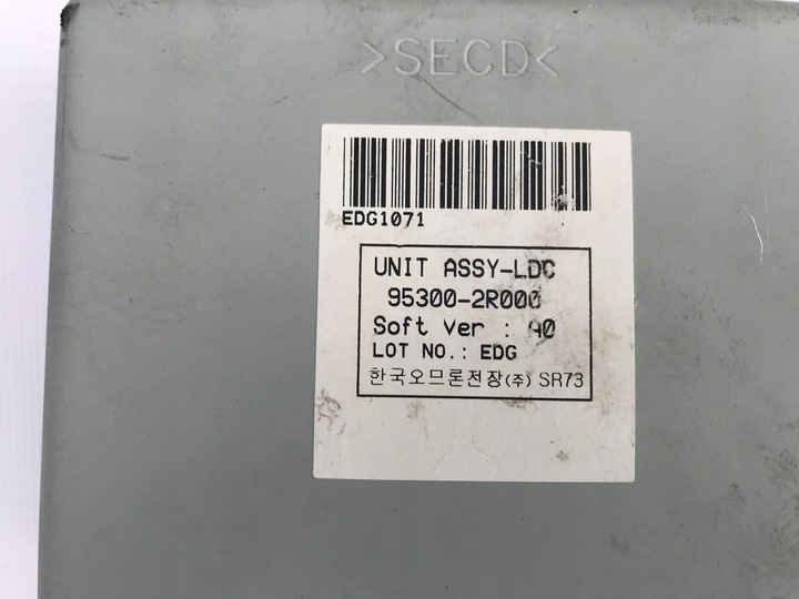 HYUNDAI I30 07- 1.6 MODULE BLOC DE CONTRÔLE 95300-2R000 photo 2 - milautoparts-fr.ukrlive.com