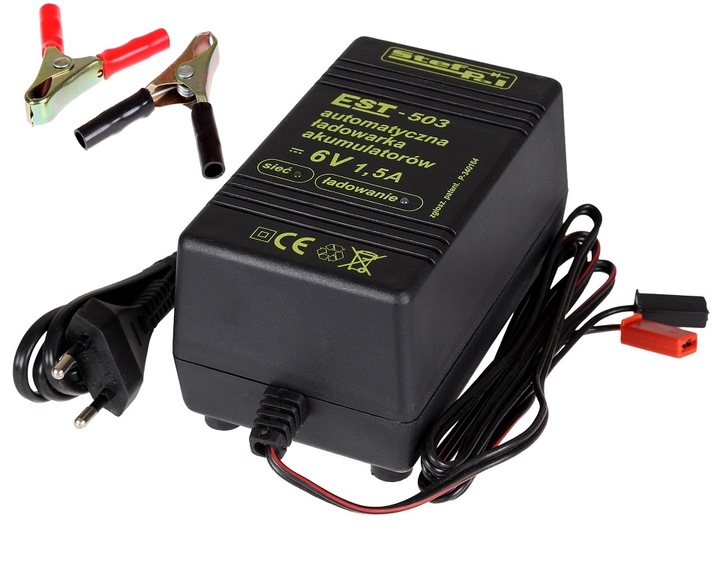 AUTOMATIC CHARGER FOR BATTERY 6V 1,5A photo 1 - milautoparts-fr.ukrlive.com