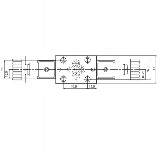 ELECTROMAGNETIC VALVE HYDRAULIC CETOP AL 6 02 E 12V photo 4 - milautoparts-fr.ukrlive.com