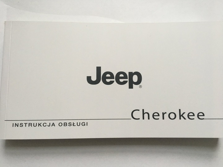 JEEP CHEROKEE KL POLSKA INSTRUCTION DE SERVICE + CARNET DE SERVICE 2013- photo 1 - milautoparts-fr.ukrlive.com