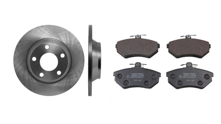 DISCS FEBI + PADS AUDI A4 B5 FRONT 280MM FULL photo 2 - milautoparts-fr.ukrlive.com