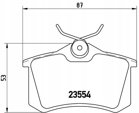 BREMBO SABOTS DE FREIN ARRIÈRE AUDI A1 A3 8L 8P A4 B5 B6 B7 photo 3 - milautoparts-fr.ukrlive.com