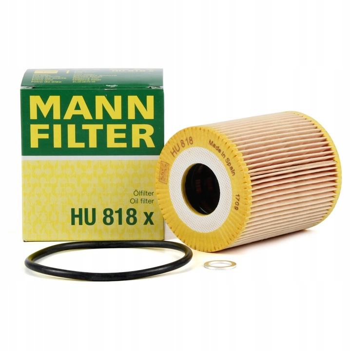 FILTER MANN OILS HU 818X OE649/5 BMW E46 E39 E38 photo 1 - milautoparts-fr.ukrlive.com