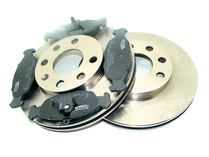 DISQUES 2 PC. + SABOTS DE FREIN AVANT OPEL ASTRA F VECTRA LANOS NEXIA photo 1 - milautoparts-fr.ukrlive.com