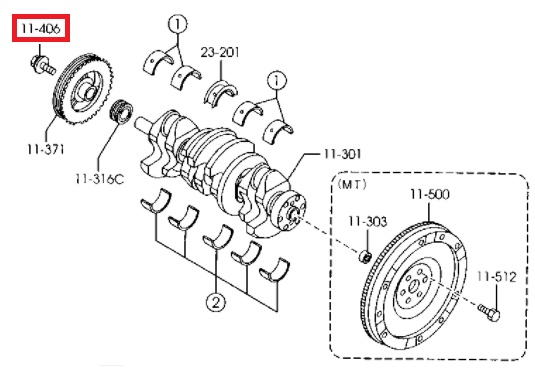 VIS D'ARBRE ROUES ROUE DE TRANSMISSION AVEC MAZDA 3 5 6 CX-7 MX-5 photo 3 - milautoparts-fr.ukrlive.com