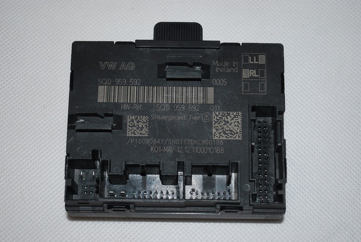 CONTROL UNIT MODULE DOOR AUDI A3 S3 5Q0959592 photo 1 - milautoparts-fr.ukrlive.com