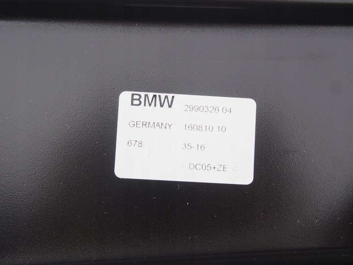 PROTECTION DE MONTANT DE CARROSSERIE PORTIÈRE DROITE ARRIÈRE BMW E84 2990326 photo 2 - milautoparts-fr.ukrlive.com