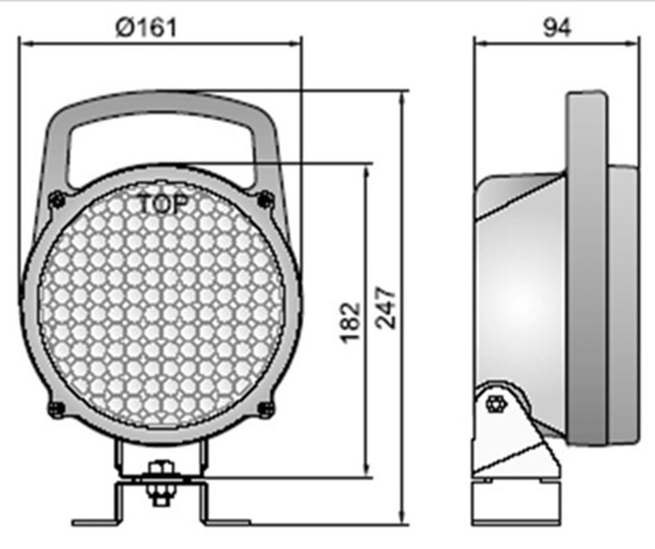 MANITOU JCB CAT LAMP LAMP WORKING FOG LAMP photo 3 - milautoparts-fr.ukrlive.com