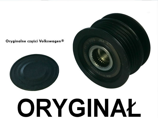 CLUTCH ELECTRIC GENERATOR VW 028903119S photo 2 - milautoparts-fr.ukrlive.com