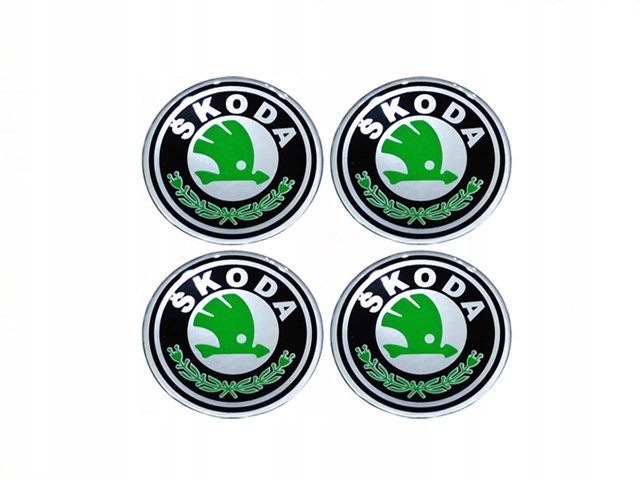 Skoda 55mm эмблемы наклейки колпаки алюминий диски, Цена