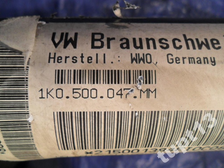 фото №2, Vw golf v підрамник зад задні підвішування 1k0500047mm