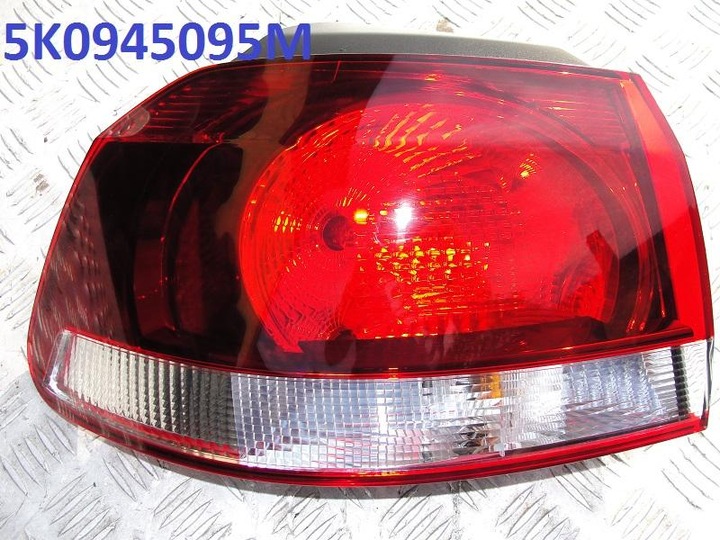 фото №1, Лампа ліва зад задня vw golf vi 6 hb темне gti