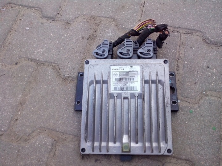 фото №1, Комп'ютер блок керування dacia logan sandero 1,5 dci