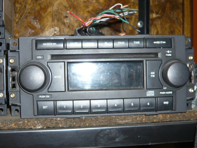 фото №4, Радио jeep chrysler dodge cd модели з lat 04-08