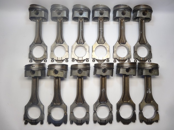 фото №1, Audi a8 d2 w12 6.0 поршень з шатуном azc оригінал