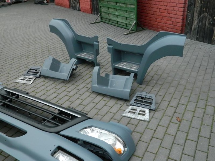 фото №2, Бампер daf cf 85 75 stopnica градус лампа капот