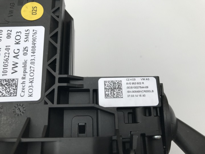 фото №9, Підкермові важелі шлейф круїз-контроль 8v0953521dr audi a3 s3 8v