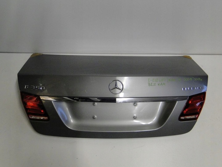 фото №6, Mercedes e клас w212 кришка задня рестайлінг лампи зад