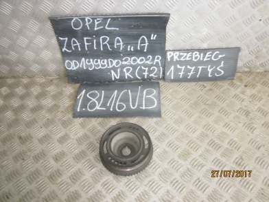фото №2, Колесо пасове вала opel zafira a 1.8 b 99-02r