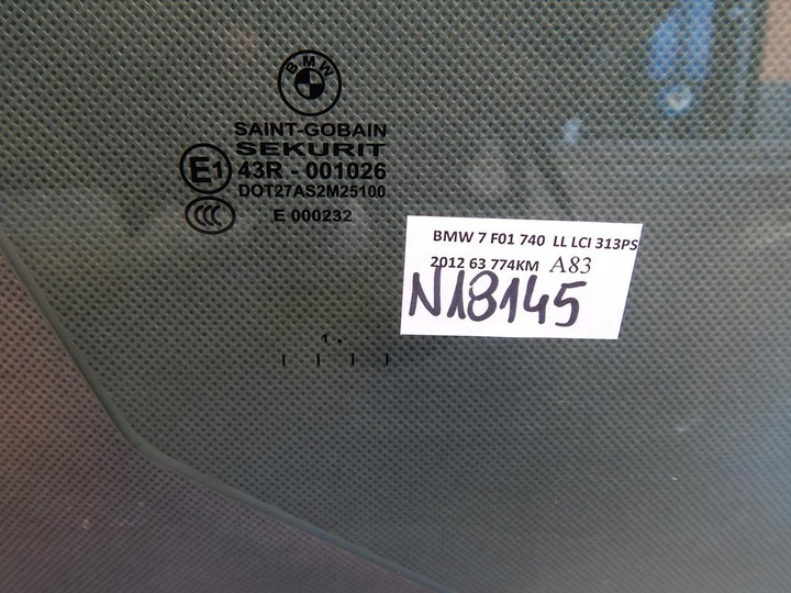 фото №2, Bmw 7 f01 740 скло двері праві перед 11r.