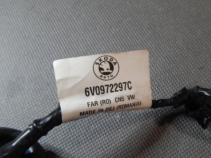 фото №2, Skoda fabia iii джгут двері перед pp 6v0972297c