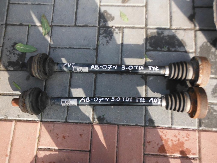 фото №5, A8 d3 3.0 tdi піввісь півосі ліва права перед зад